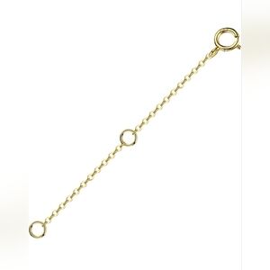 14k Gold Necklace or Bracelet Extender 2 Inch